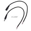 1Set DC- 5521 Pigtail Barrel Plug Connector Cable, 2.1mm x 5.5mm 12V 10A 120W