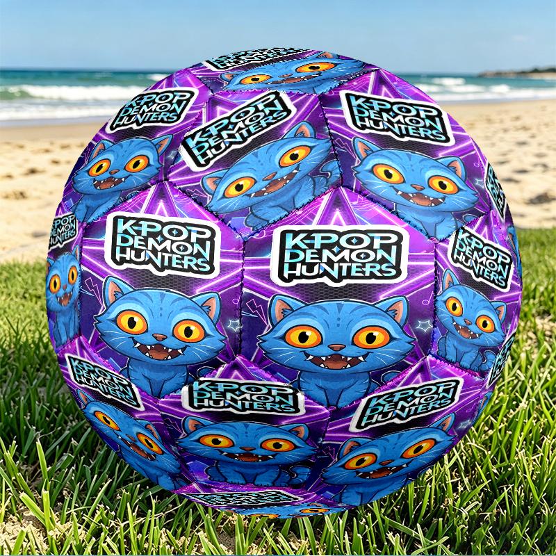 Singer Print Size 5 Soccer Ball, PU Wear Resistant Football for Match Training and Daily Practice, Birthday Gift for Soccer Fans