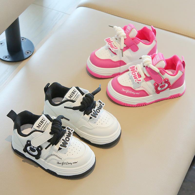 Sports Shoes, Girls' Shoes, Cartoon-style Boys' Casual Board Shoes, Soft-soled Shoes