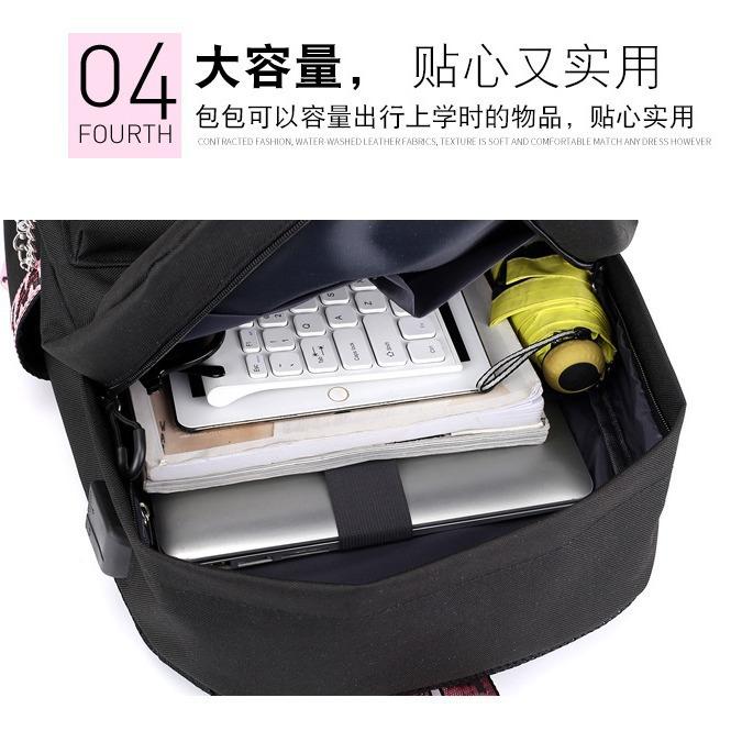 Straykids Combination Peripheral With Backpack Backpack School Bag Student Male Female Large Capacity