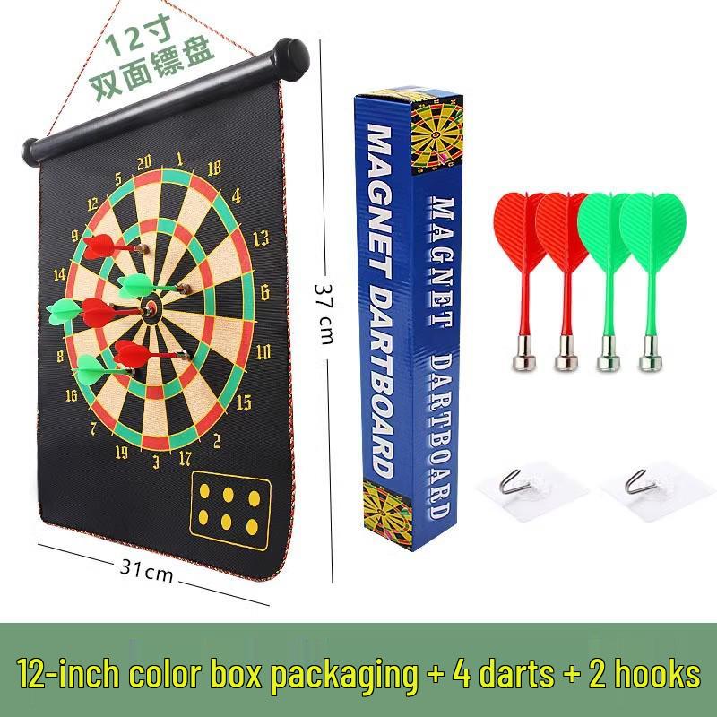 Children's Indoor Magnetic Dartboard Set: Safe, Fun Target Game