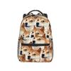 Doge Shiba Inu Memes Backpack Hot Sale Daypack Large Capacity Kids BookBag School Bag Shoulder Bags for Men Women