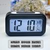 New electronic alarm clock Children's silent walking time LED intelligent photosensitive large-screen digital display luminous student wake-up alarm