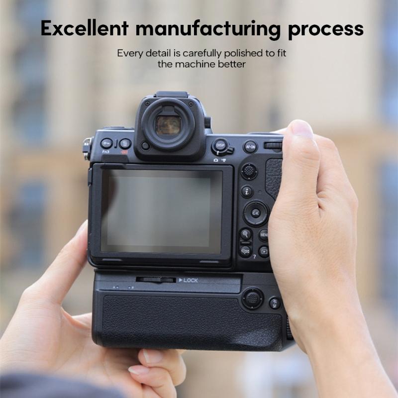 Vertical Battery Grip Multi Battery Power Pack MBN12 Replacement for 8 Mirrorless Camera Battery Holder Accessories
