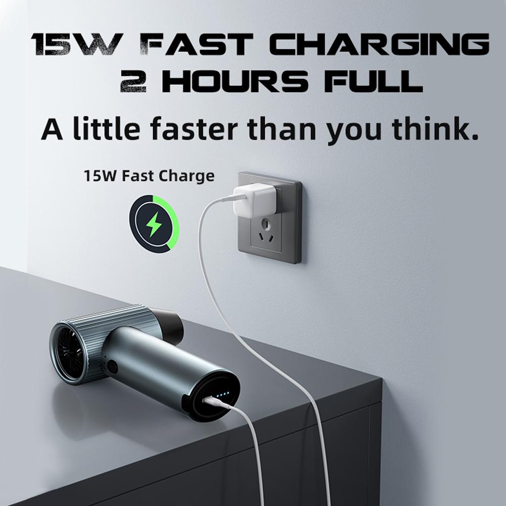 Handheld X7 Jet Fan 90,000RPM 45ms Windspeed 40mm Brushless Motor Ducted Turbofan High Power Duct