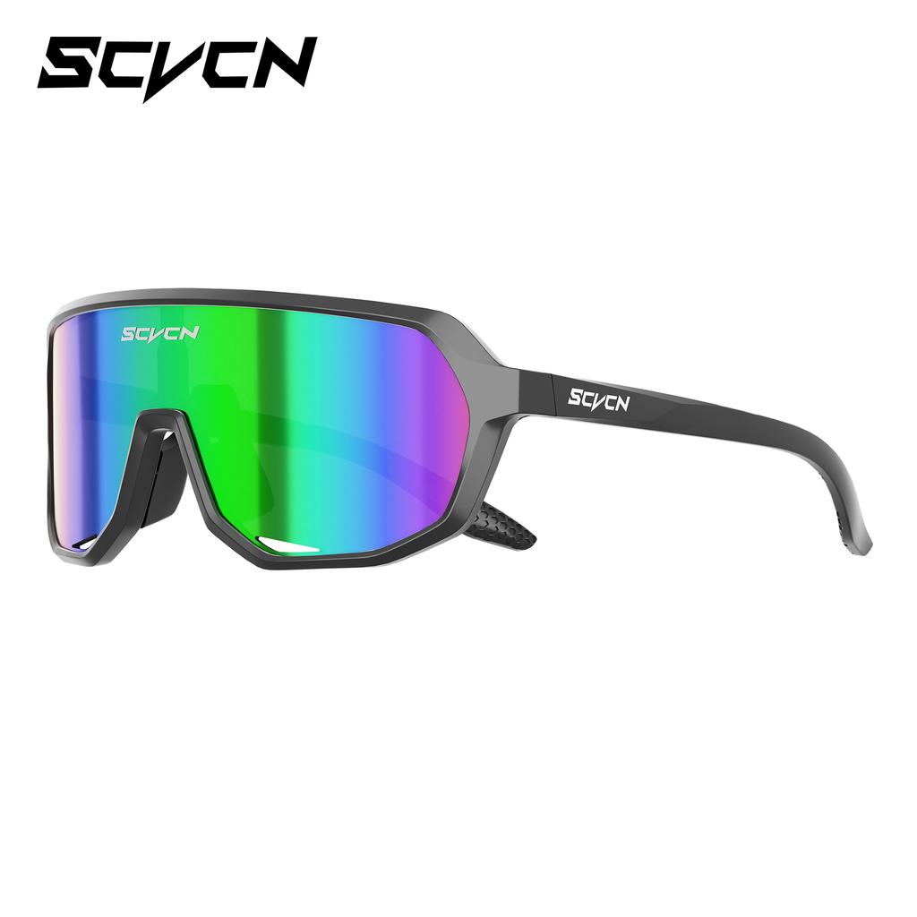 SCVCN Photochromic Sports Sunglasses Polarized Cycling Glasses for Men Mountain MTB Bike Bicycle Goggles UV400 Women Driving