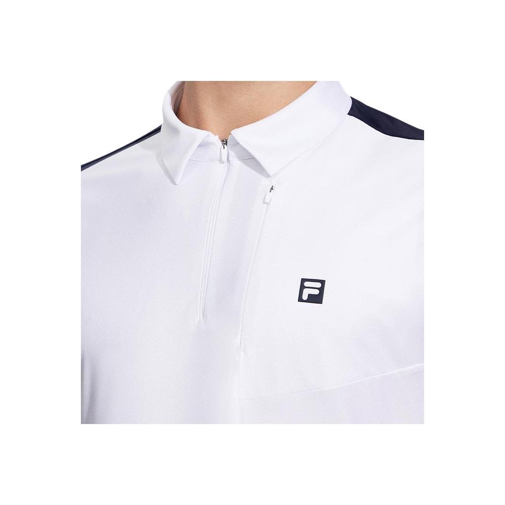 New FILA Polo Shirt Men's Jade White A11M425139F-WT