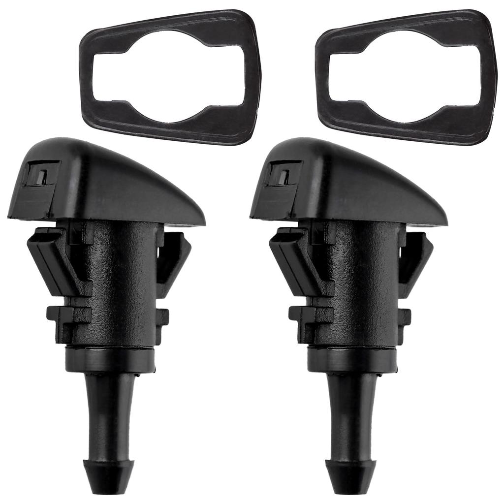 GOLD DEER 2pcs Windshield Washer Nozzle Windshield Washer Nozzle Windshield Washer Nozzle Kit Windshield