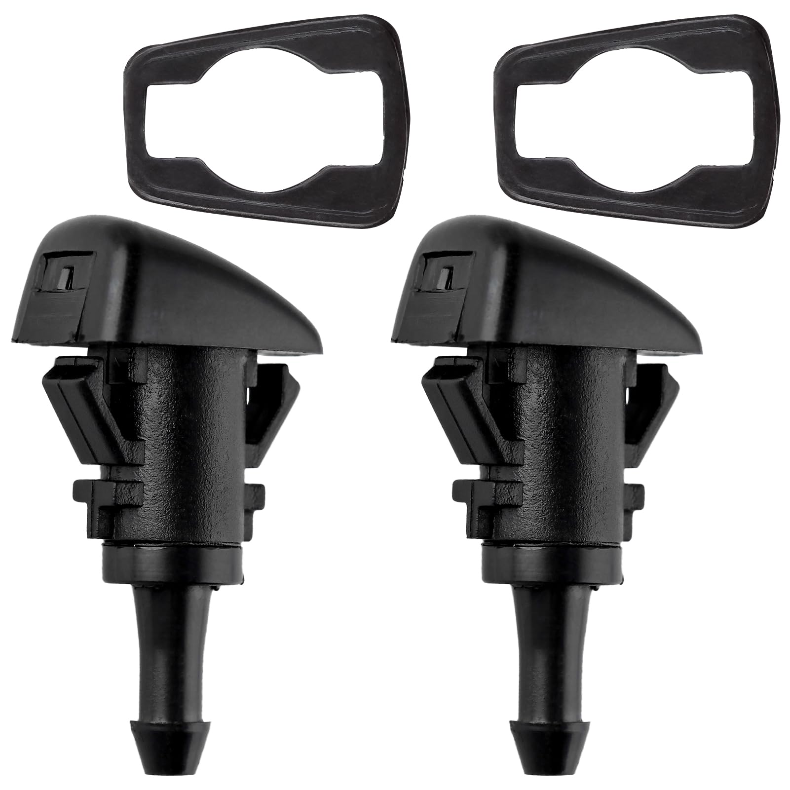 

GOLD DEER 2 шт. Форсунка омывателя лобового стекла Форсунка омывателя лобового стекла Комплект форсунок омывателя лобового стекла Лобовое стекло чёрный