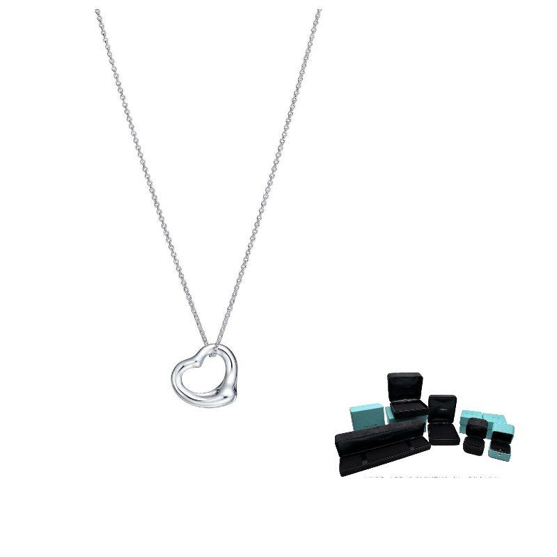 TIFFANY & CO . Elsa Peretti 925 Sterling Silver Necklaces Women's Silver 10660092