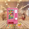 Large Capacity Candy Dispenser Sweet Treats Storage Box Kids Pulling Design Vending Machine Toy For Candy Organization