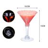 10pcs Durable Champagne Glass Clear Red Wine Glass Plastic Champagne Flute Goblet  Party Favors