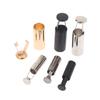 10/20 Sets Doe-het-zelf Tas Schoenen Kleding Lanyard Accessoires Metalen Touwuiteinden Stopper Knop Koorduiteinde Sluitkap Ophangbel Gesp
