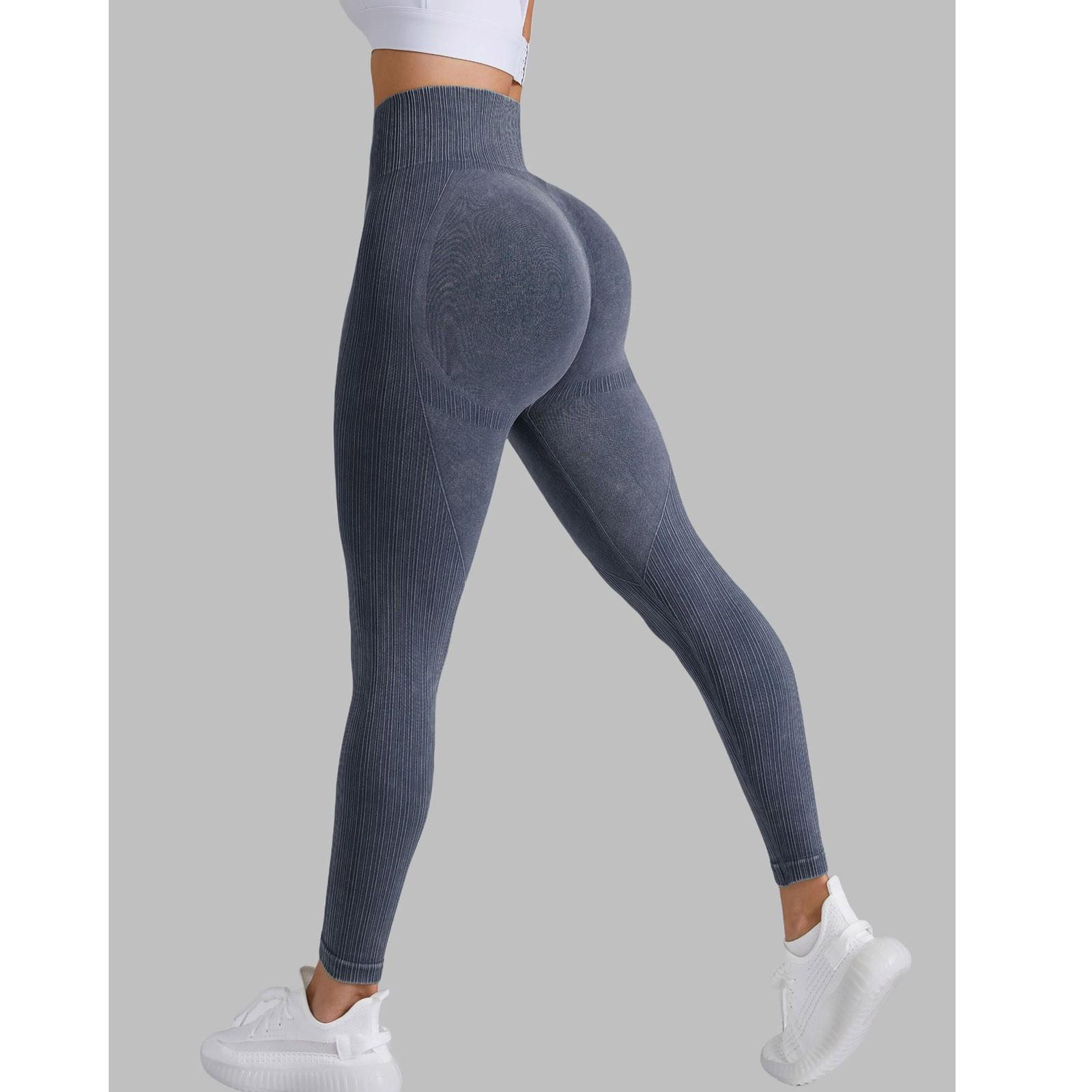 

Женские повседневные бесшовные брюки для фитнеса с подтяжкой бедер, облегающие и с высокой талией, штаны для йоги Seach Hip M