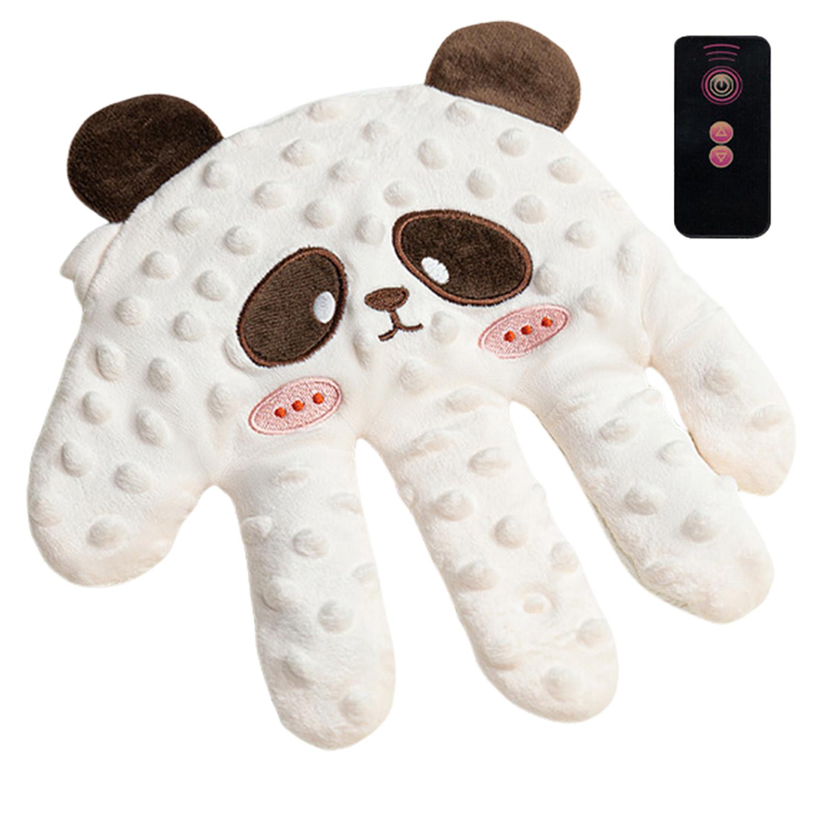 

Детская успокаивающая подушка для рук, мультяшная кукла для умиротворения, игрушка для помощи во сне, функция автоматического похлопывания с пультом дистанционного управления C10