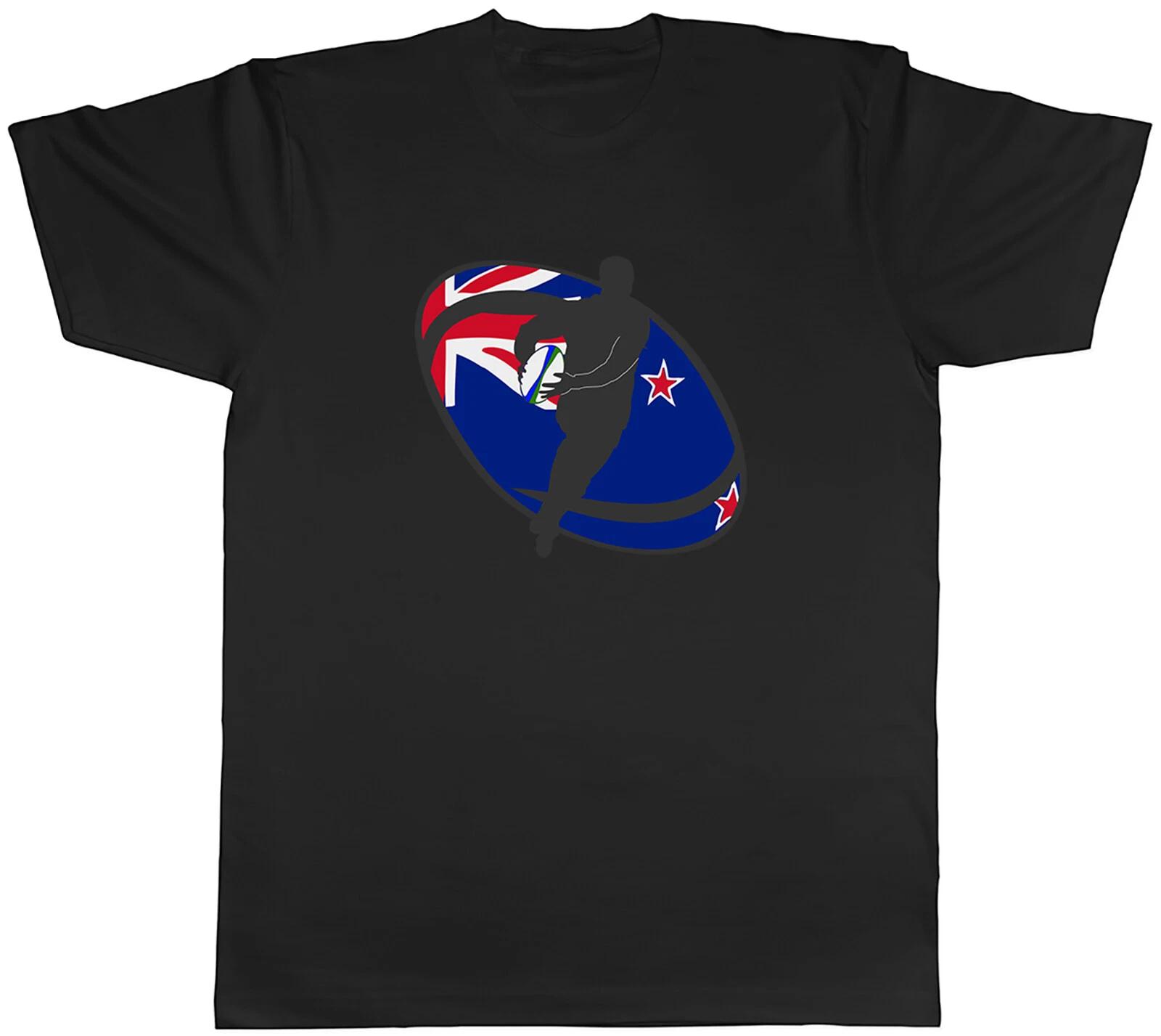 Rugby New Zealand Mens Unisex T-Shirt Tee XS