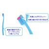 Okamura Hamiki Sensei Kids Toothbrush, for 6-year-old molars, for when permanent molars emerge, 4-piece set (2 of each color)