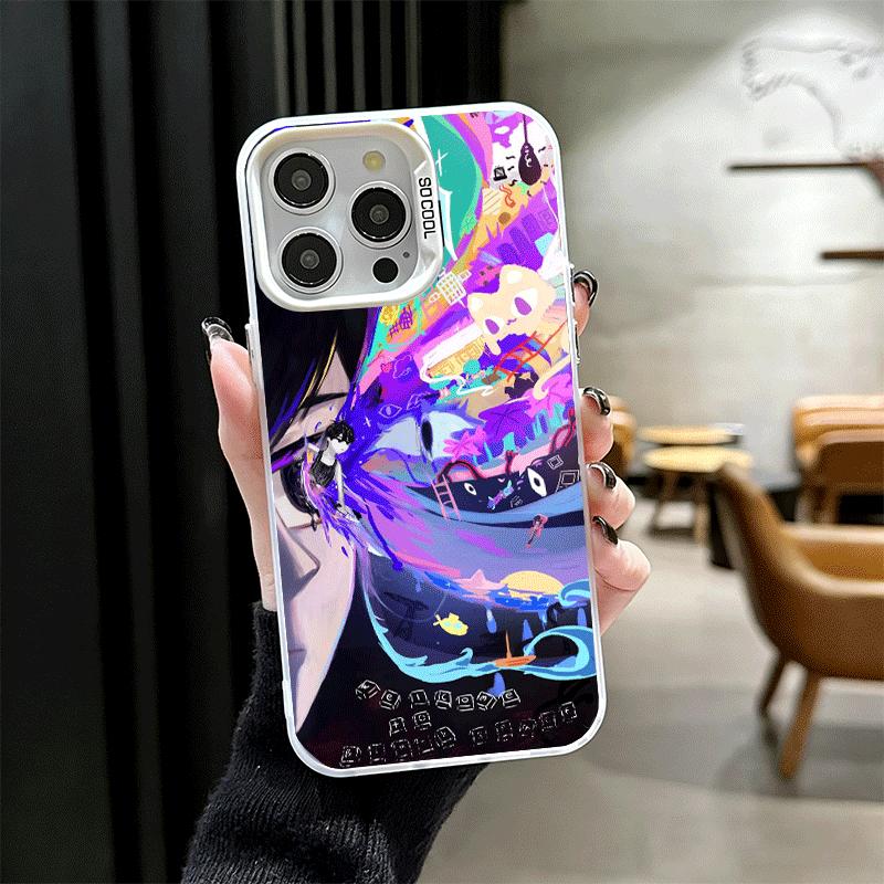 

O-Omori Cartoon Game Shockproof Phone Case for iPhone 17 Air 16 16E 15 Pro Max 14 Plus 13 Mini 12 Back Cover Anti Fall Fundas iPhone 17 Pro Max
