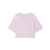 Nike Sportswear Swoosh Logo Print Short Sleeve T-Shirt Women Tops Emperor-Pink DD5591-695