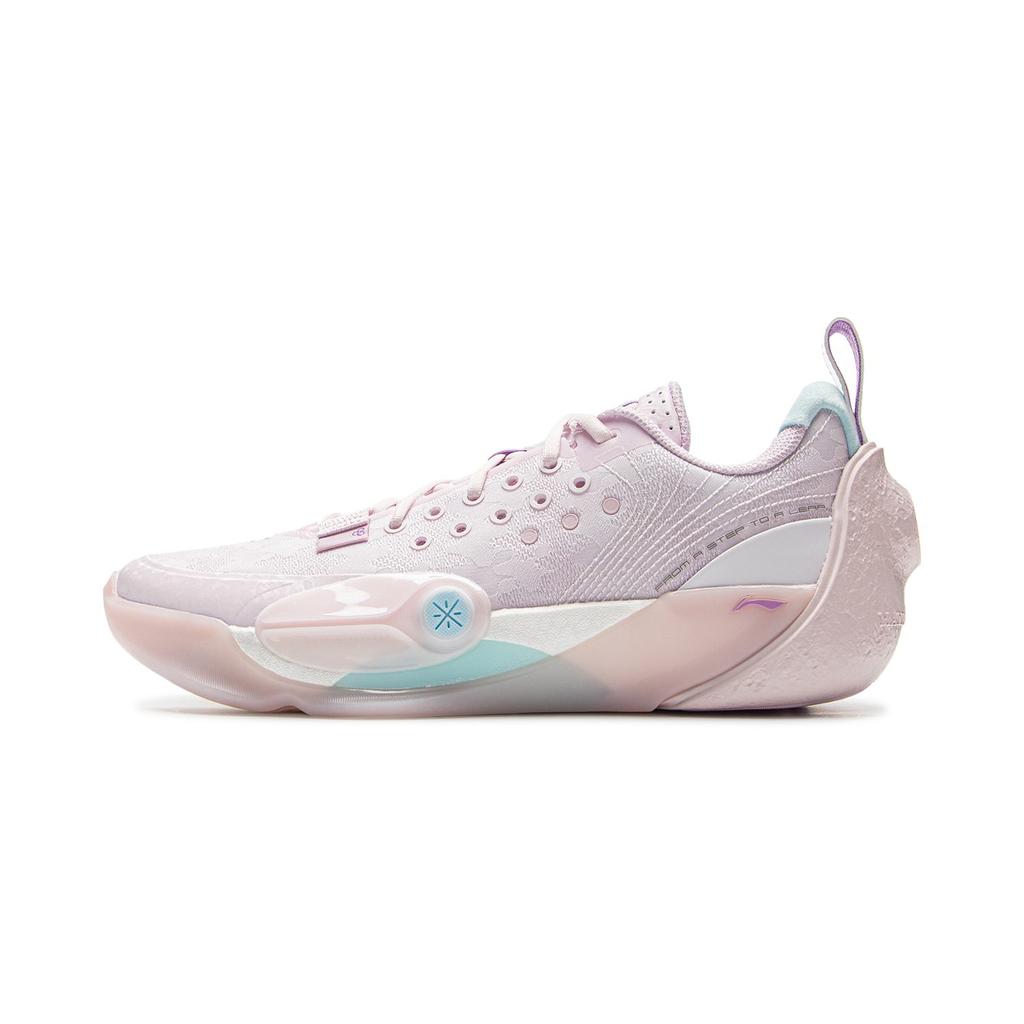 Li Ning All City 13 Low Top Basketball Shoes Men's Plain Purple Pink ABAV017-3