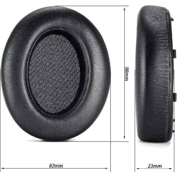 WH XB910N Earpads Cushions Replacement Compatible with Sony WH-XB910 XB910N Extra Bass Noise Cancelling Headphones,(NO fit WH-H910N Model) Ear Pads