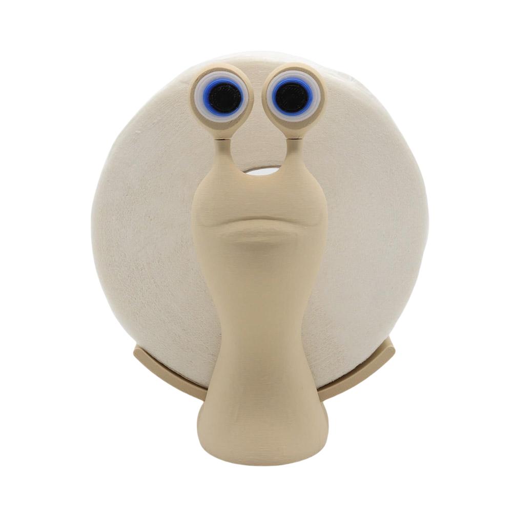 Schnecke Toilettenpapierhalter Lustiger Toilettenpapierhalter Freistehend 3D-gedruckte Schnecke Toilettenpapierrollenhalter Taschentuchpapierrollenaufbewahrung 1 STK