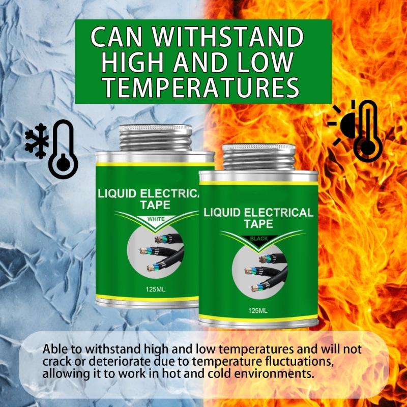 Waterproof Liquid Electrical Tape Quick-drying High Temperature Resistant Glues