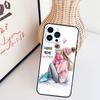 Baby Mom Daughter Girl Son Dad Case For iPhone 11 12 13 14 16 15 Pro Max Mini X XS Max XR Plus Cover Coque