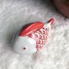 Ceramic Tea Pet Ornament Mini Fish Duck Crab Figurine Statue Sculpture Kung Fu Tea Tray Home Office Desktop Decoration Tea Lover Gift