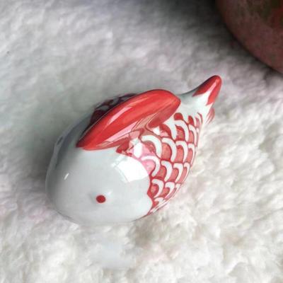 Yousheng Ceramic Tea Pet Ornament Mini Fish Duck Crab Figurine Statue Sculpture Kung Fu Tea Tray Home Office Desktop Decoration Tea Lover Gift