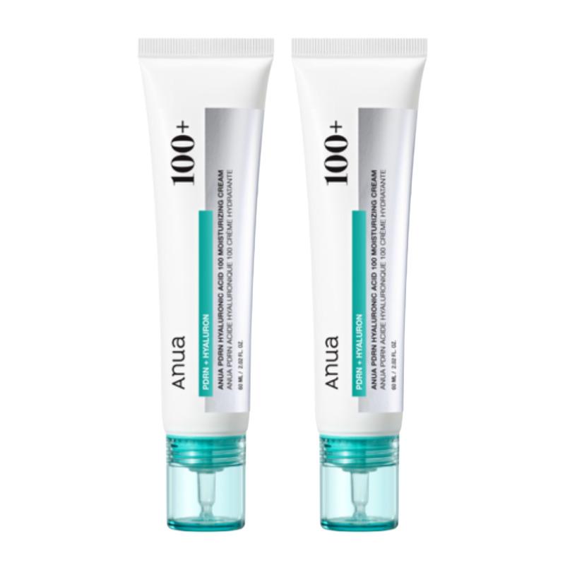 

ANUA PDRN Hyaluron 100 Collagen Glow Wrinkle Moisture Cream 60ml × 2