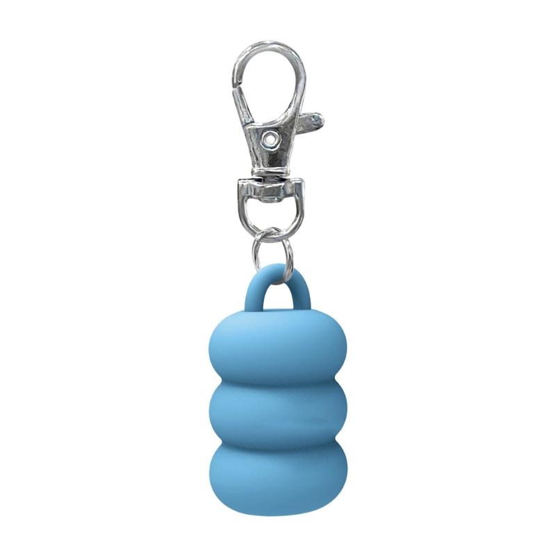 Lip Balm Cover Key Fob Elegant Keychain Charm for Purse Wallet Decoration Bag Hanging Pendant Holder Accessory