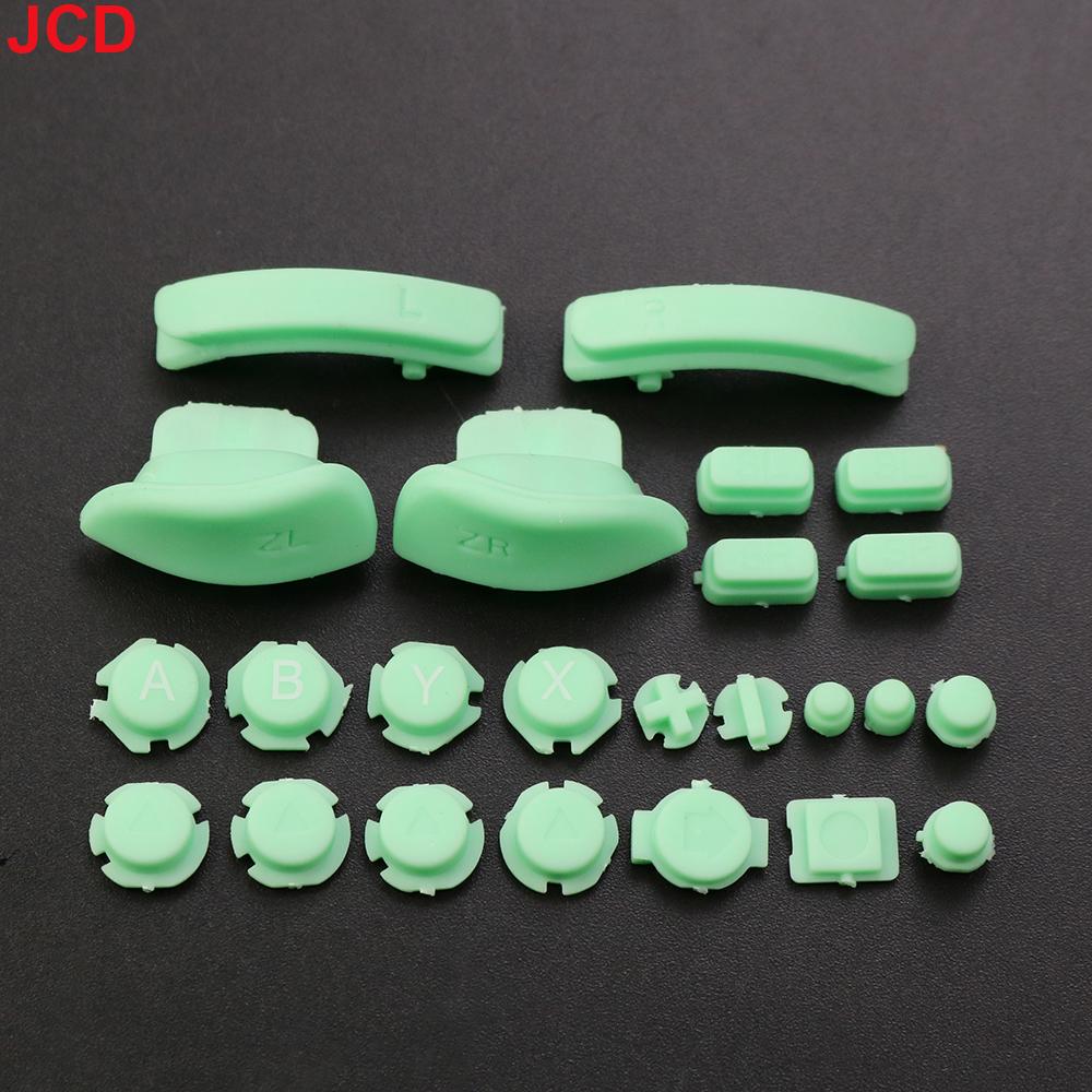 JCD 1Set Replacement ABXY Direction Keys SR SL L R ZR ZL Trigger Full Set Buttons For Switch NS NX Joy-Con