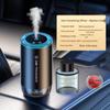 Starry Sky Smart Spray Diffuser: Seven-Color Light, Dual-Use Metal Car and Home Aroma Diffuser.