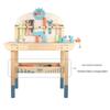Multifunctional Wooden Workbench: Interactive Educational Toys for Early Childhood Role-Playing
