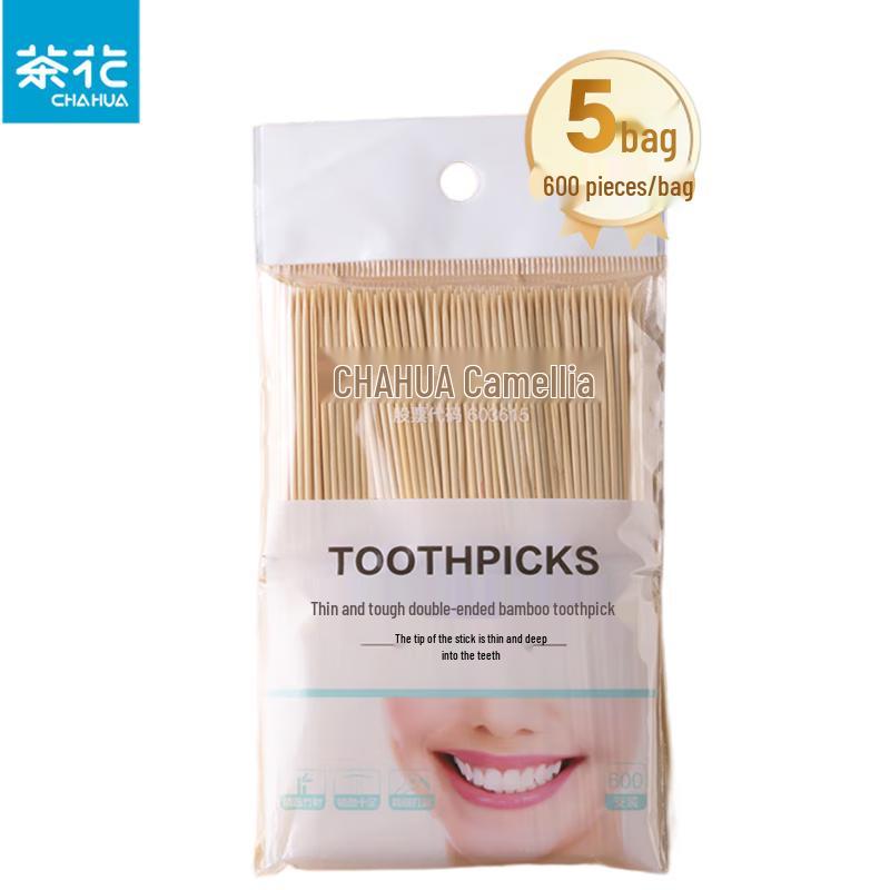 Chahua Double-Ended Bamboo Toothpicks