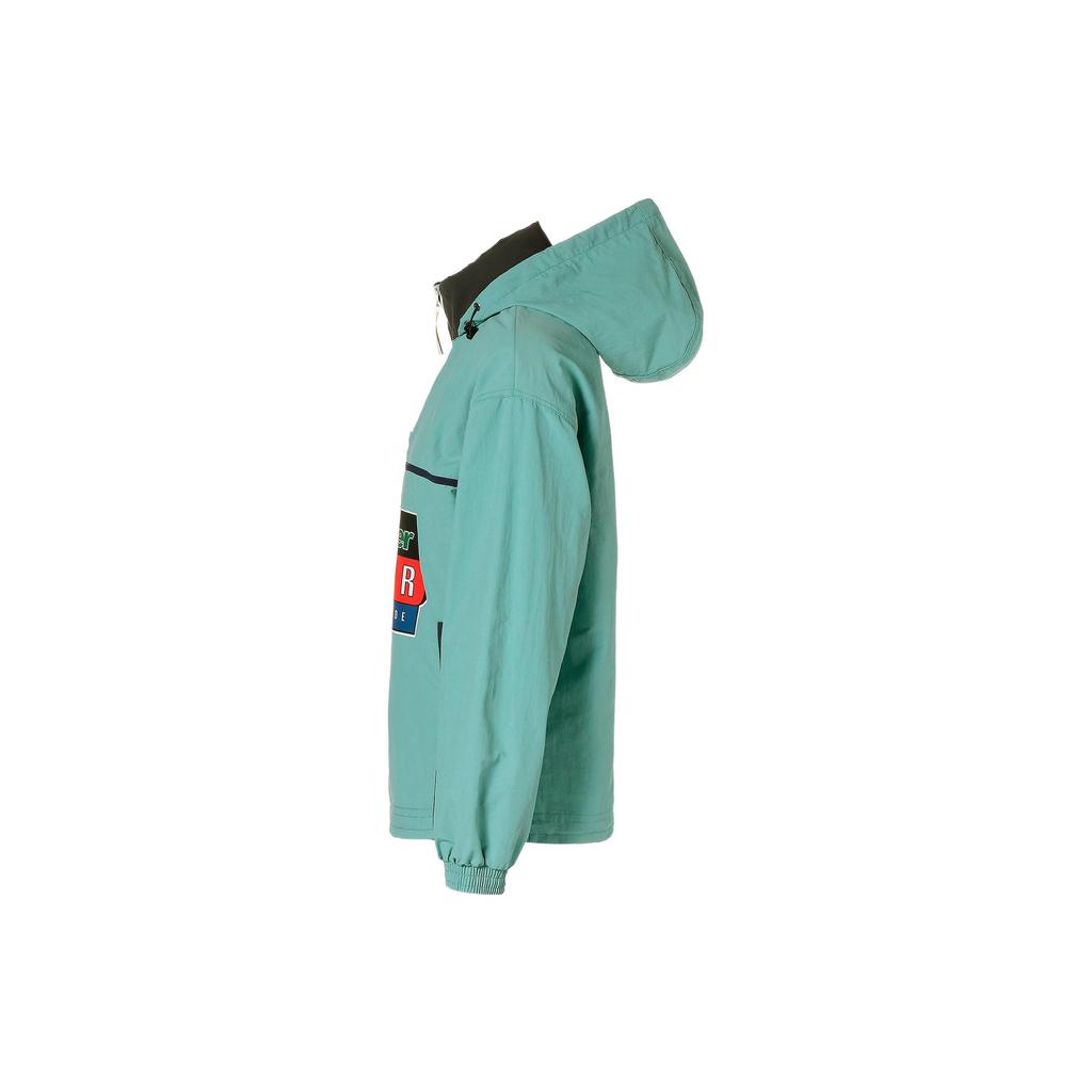Puma X Butter Goods Letter Logo Half-Zip Hooded Jacket Men Jackets Green 534055-50