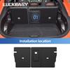 LUCKEASY Left Hand Drive for Smart #3 Smart 3 2023- 2026 TPE Car All-Weather Floor Mat Trunk Pad Backrest Liner Accessories