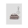 8SECONDS Stripe Keychain Brown (19578ZWY8D)