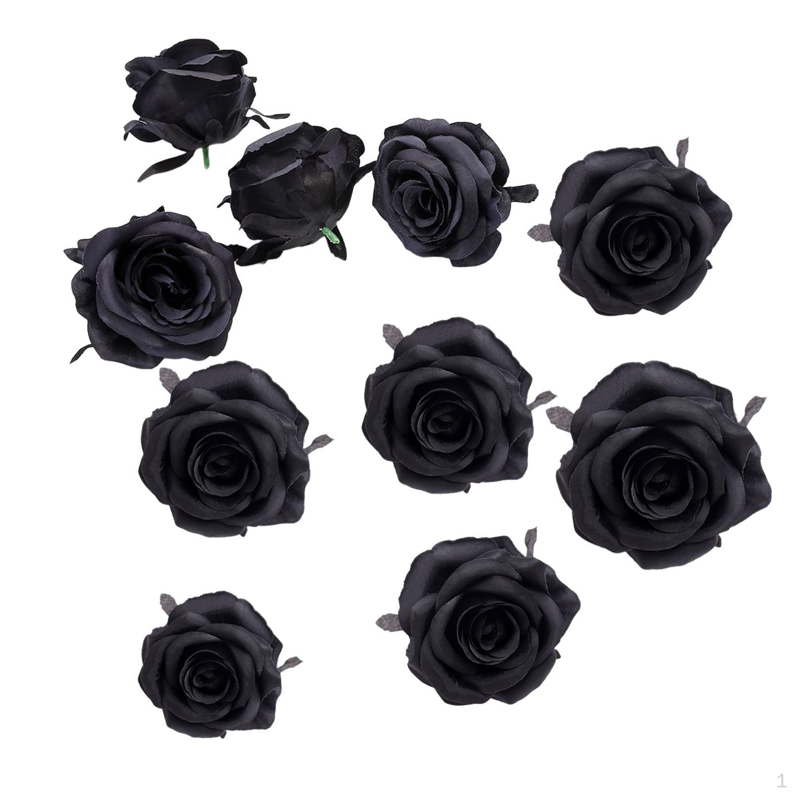 10 шт. Искусственные головки цветов для центральных композиций, декора скрапбукинга