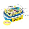 Skater Antibacterial Lunch Super Mario for Made in Children's Box, Fluffy, 360ml, Design, Boys, Japan, QAF2BAAG-A