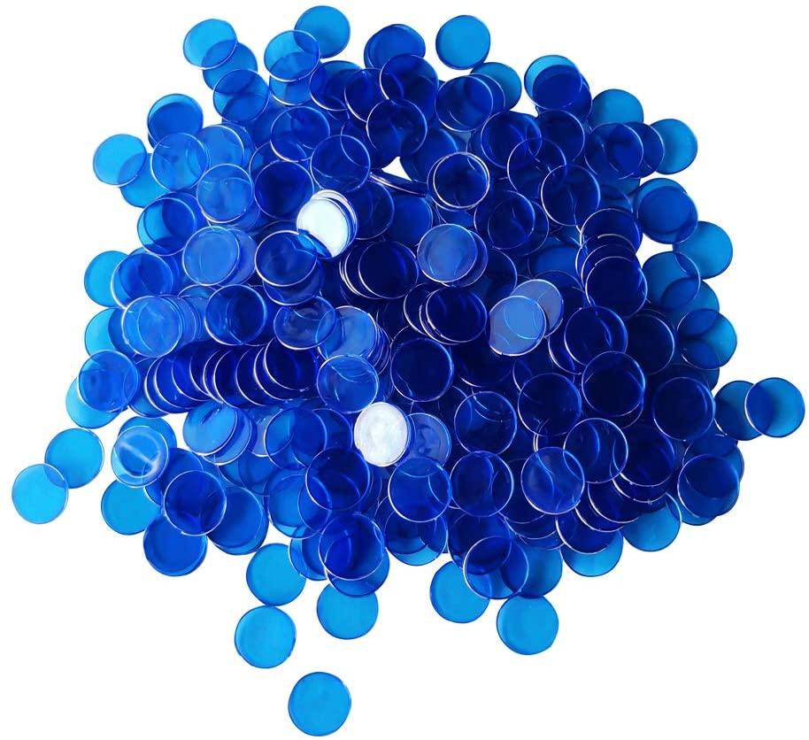 300Pcs 19Mm Count Bingo Chips Markers For Bingo Game Cards Plastic For Classroom Children And Carnival Bingo Games