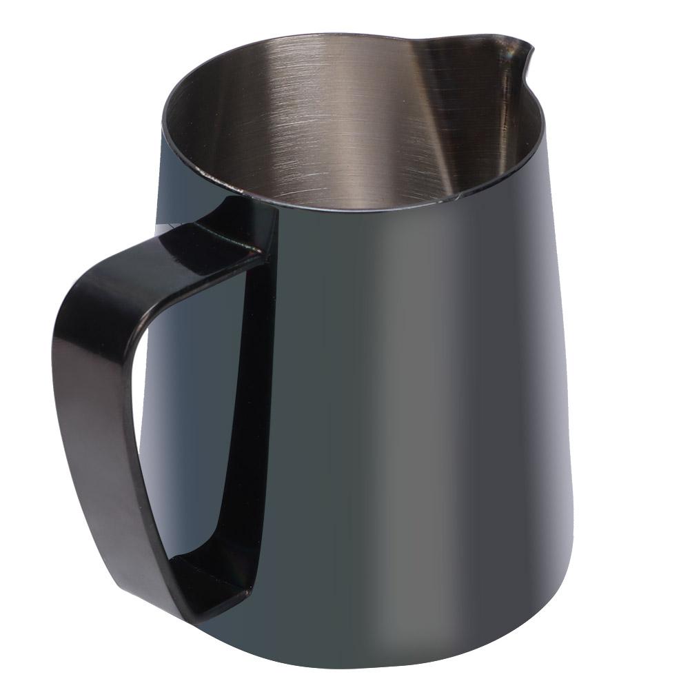 350ml Stainless Steel Titanize Milk Frothing Cup Jug Coffee Pitcher for Art