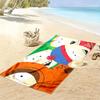 South Park Art Print Beach Towel, Large Soft Quick Dry Towel for Beach Camping Swimming