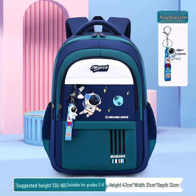 Li Shensen Water-Resistant Primary School Backpack Large