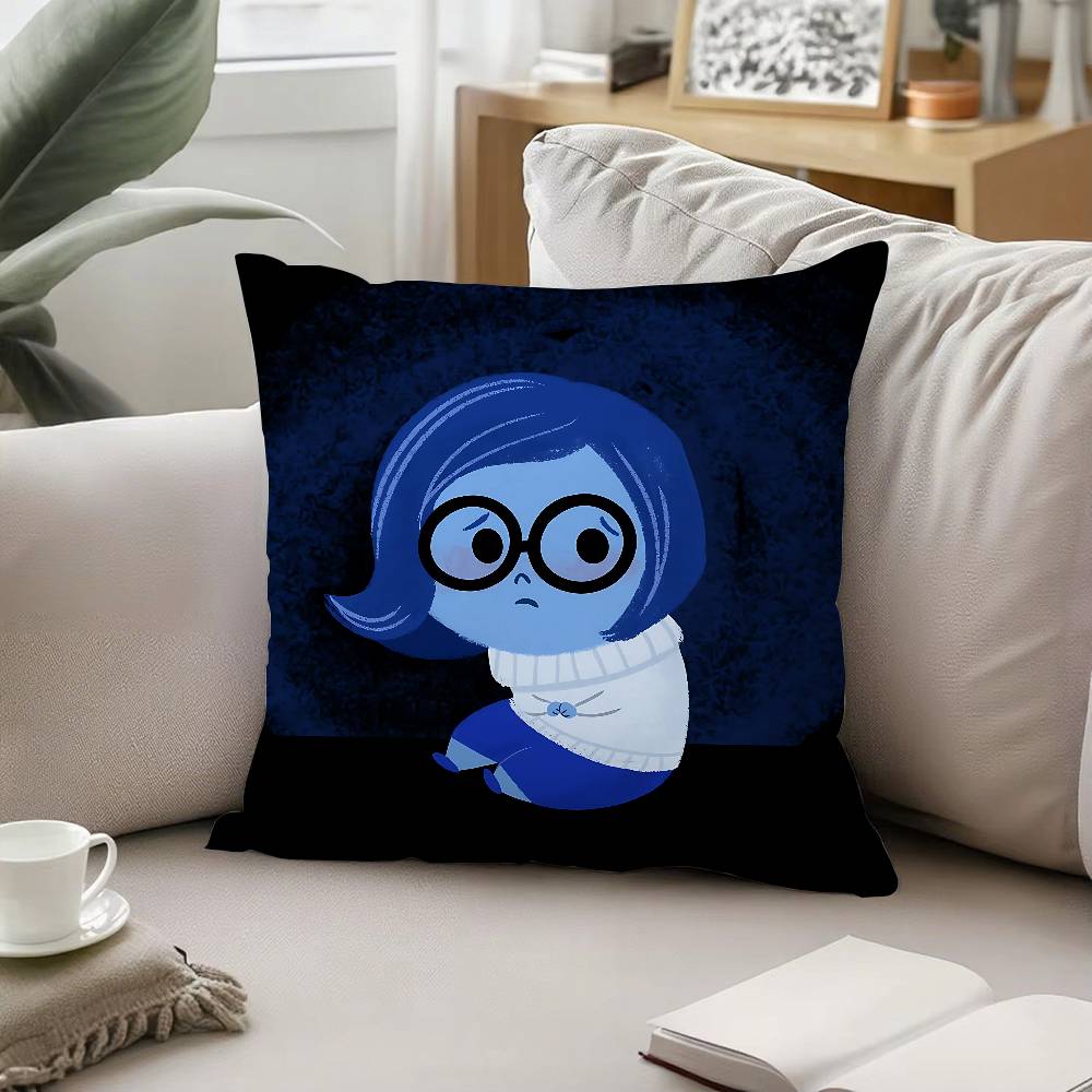 Süßer H-Inside Out-W Kissenbezug Kissenhülle Weich Süß Dekokissenbezug Für Auto Sofa Kissenhülle Polyester Mit Reißverschluss