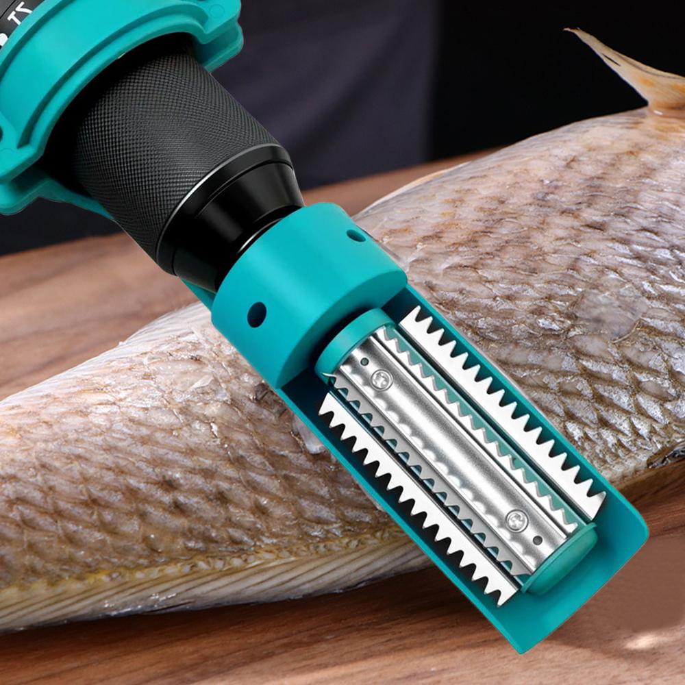Cordless Electric Fish Remover Kitchen Gadgets For Home Outdoor Fishing Market Family Friends Gathering Supplies W3w8