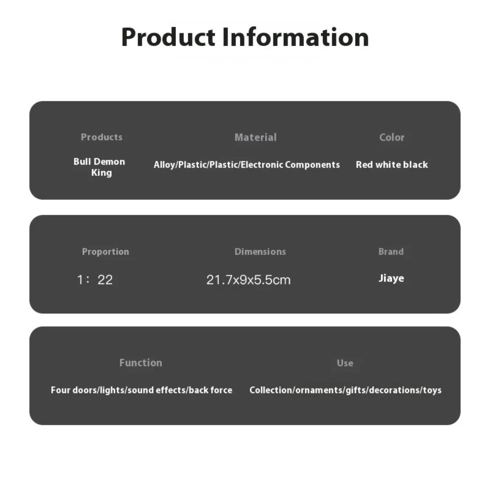 1/22 Toyota GR-Supra Alloy Car Model, Car Model Children's Toys, Simulated Sound and Light Sports Car Boy Gift Ornaments