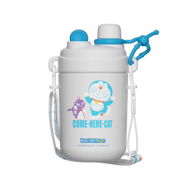 

Cartoon children s thermos cup high value double drink ton cup 316 stainless steel straw cup 500ml