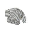 Autumn 2025 Striped Long-Sleeve T-Shirt for Boys and Girls: Trendy Japanese & Korean Style
